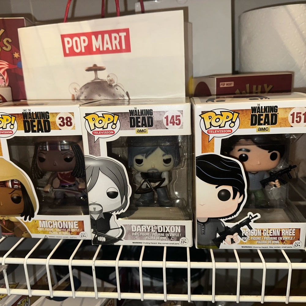 Funko Pop! The Walking Dead Figures X 8 - Picture 5 of 13